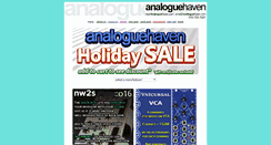 Desktop Screenshot of analoguehaven.com